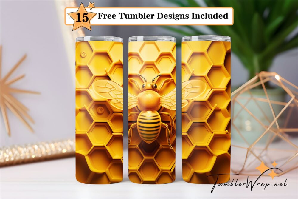 3d-bee-honeycomb-tumbler-png-20-oz-skinny
