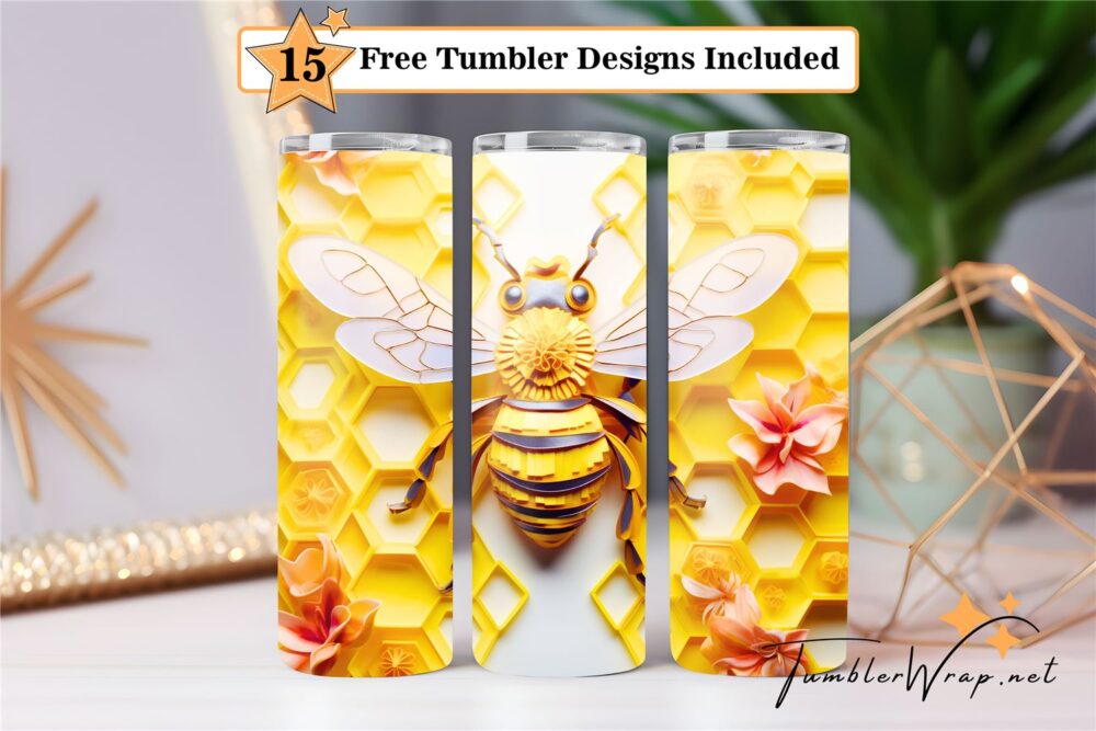 bee-yellow-tumbler-png-20-oz-skinny