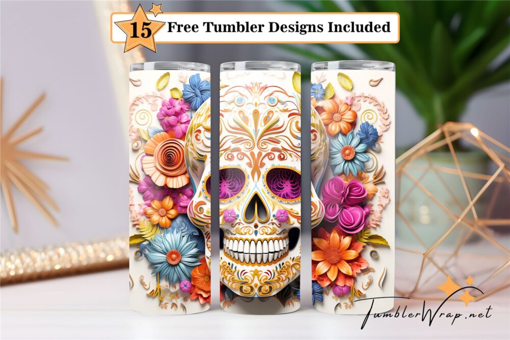 3d-colorful-skull-with-flower-20-oz-skinny