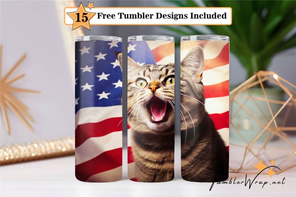 cat-fat-america-20-oz-tumbler-wrap-sublimation-design