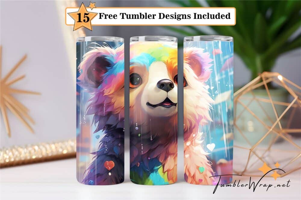 watercolor-cute-baby-bear-tumbler-wrap-sublimation-design