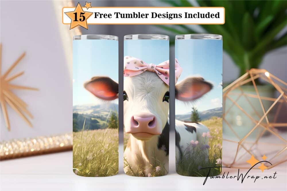dairy-cow-tumbler-wrap-sublimation-design