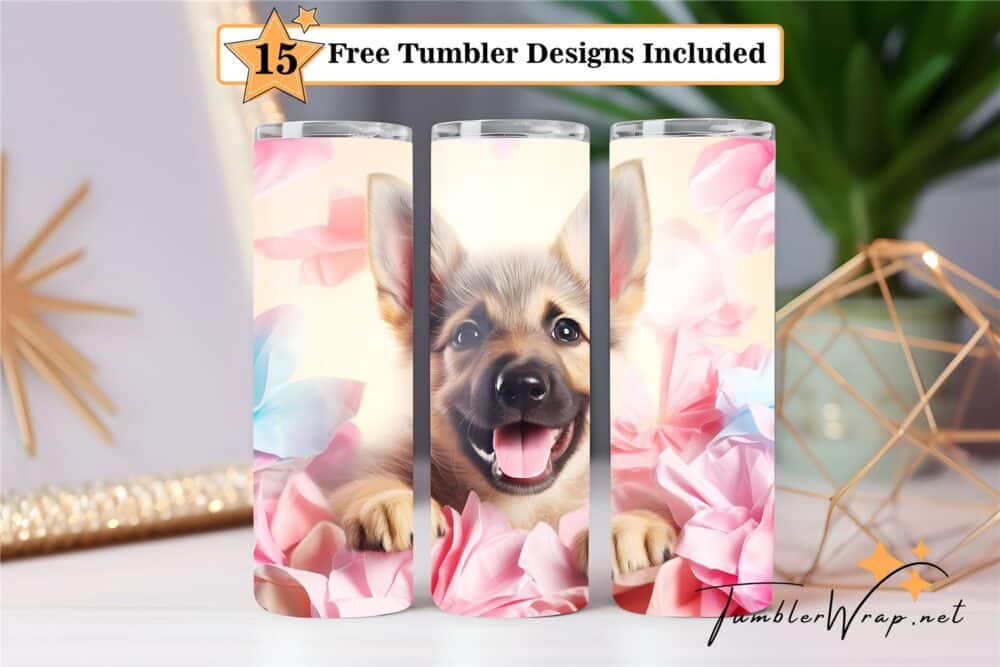 dog-tumbler-wrap-sublimation-design