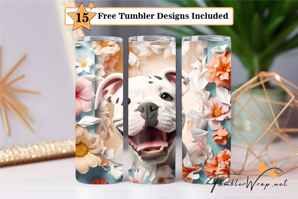 3d-bullfdog-tumbler-wrap-sublimation-design