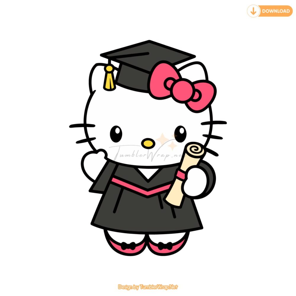 graduation-kawaii-kitty-cute-cat-svg