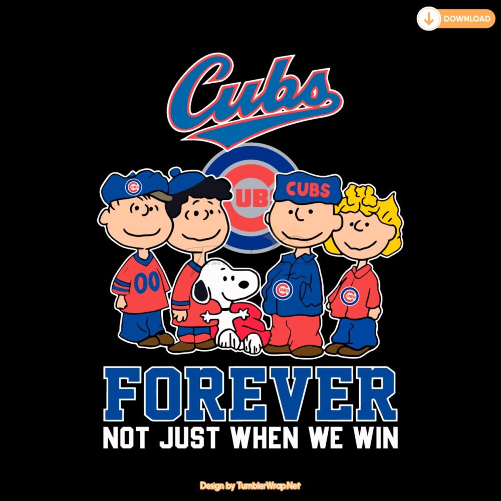 cubs-snoopy-friends-forever-not-just-when-we-win-svg