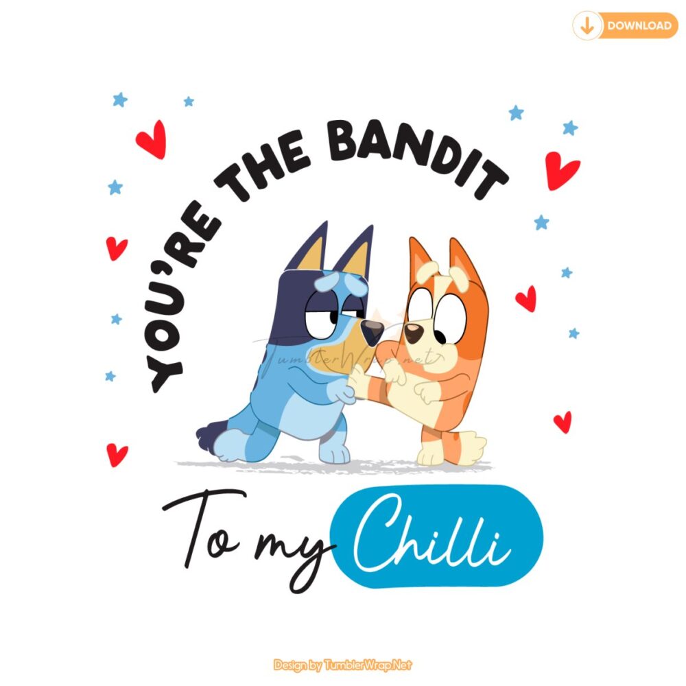 bluey-wife-you-are-the-bandit-to-my-chilly-svg
