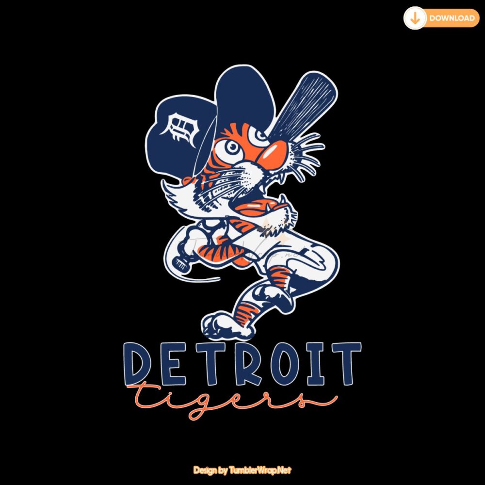 retro-detroit-tigers-mascot-svg