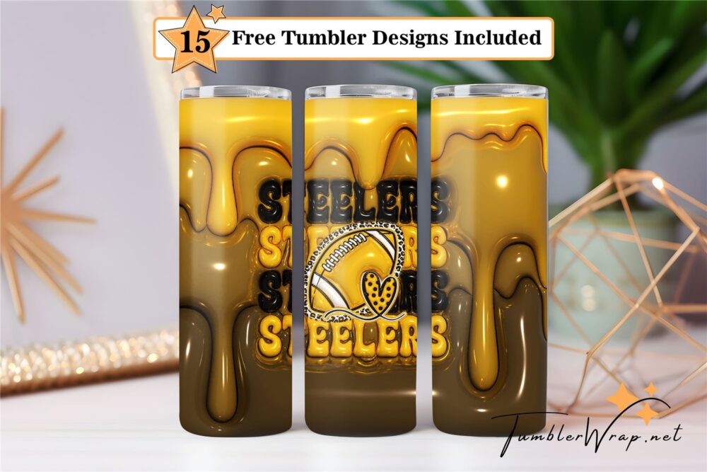pittsburgh-steelers-3d-inflated-tumbler-png-football-wraps-nfl-20-oz-skinny