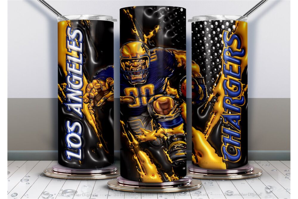 los-angeles-chargers-3d-inflated-tumbler-png-nfl-logo-tumbler-nfl-team-20-oz-skinny