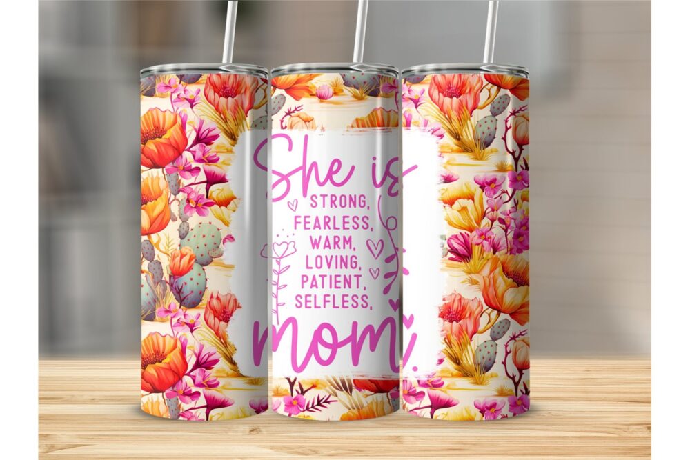 she-is-strong-fearless-warm-loving-patient-selfless-mom-tumbler-png-mothers-day-20-oz-skinny