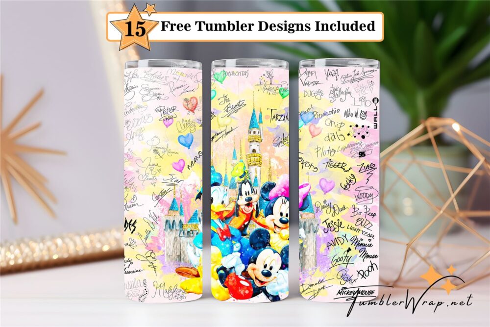 mickey-mouse-and-friends-disneyland-castle-tumbler-png-disney-tumbler-20-oz-skinny