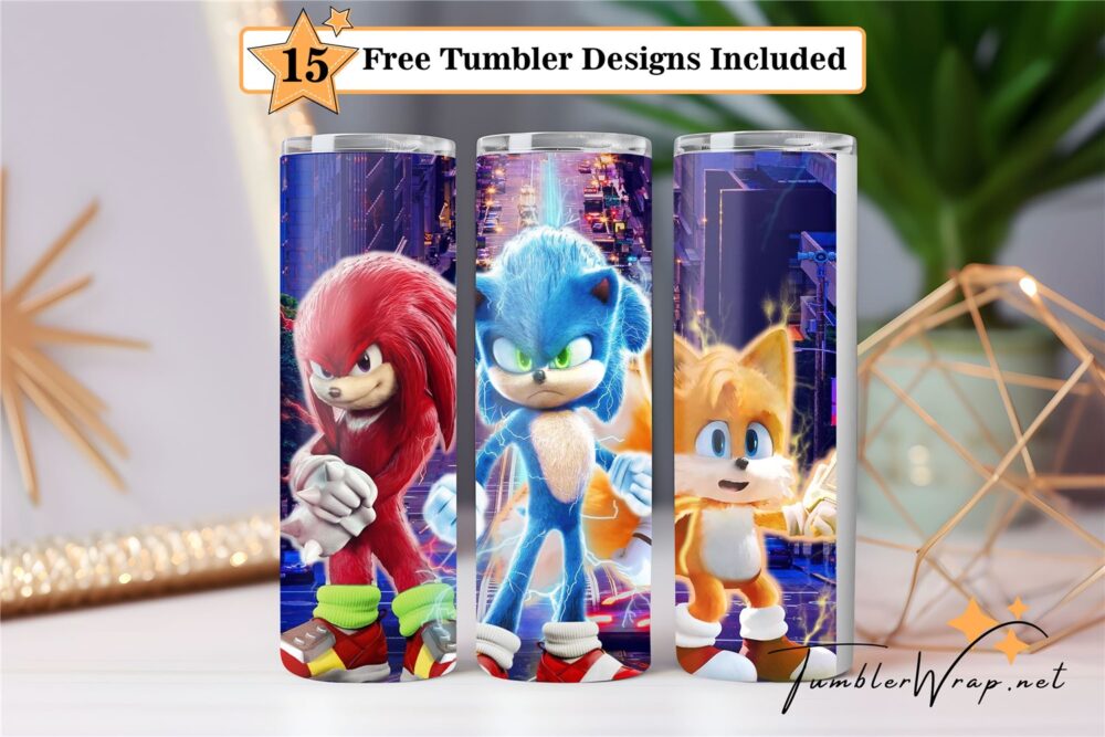 sonic-knuckles-20oz-skinny-tumbler-wrap-png-sonic-movie-sublimation-design