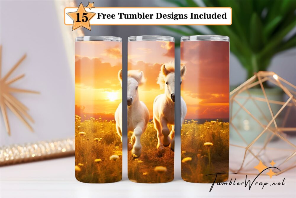 couple-horse-in-a-field-of-flowers-20-oz-tumbler-wrap-sublimation-designs