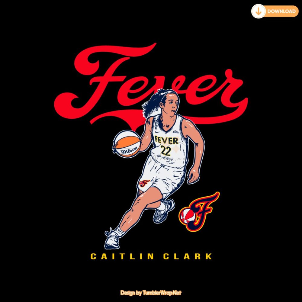 caitlin-clark-indiana-fever-basketball-svg