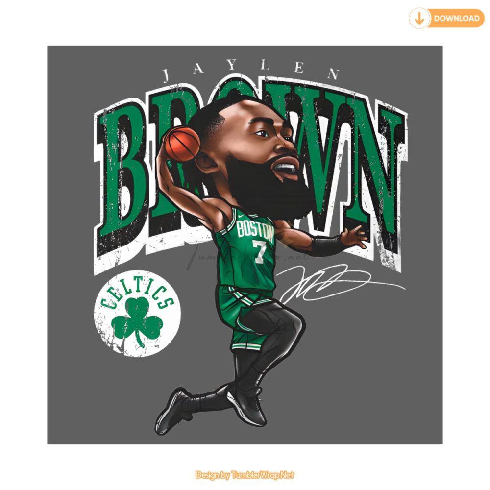 jaylen-brown-boston-celtics-cartoon-png