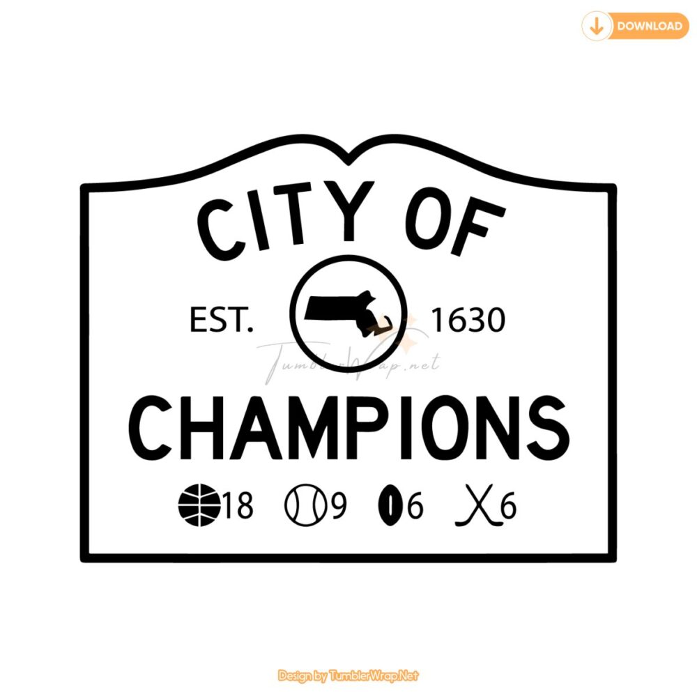 boston-city-of-champions-est-1630-svg