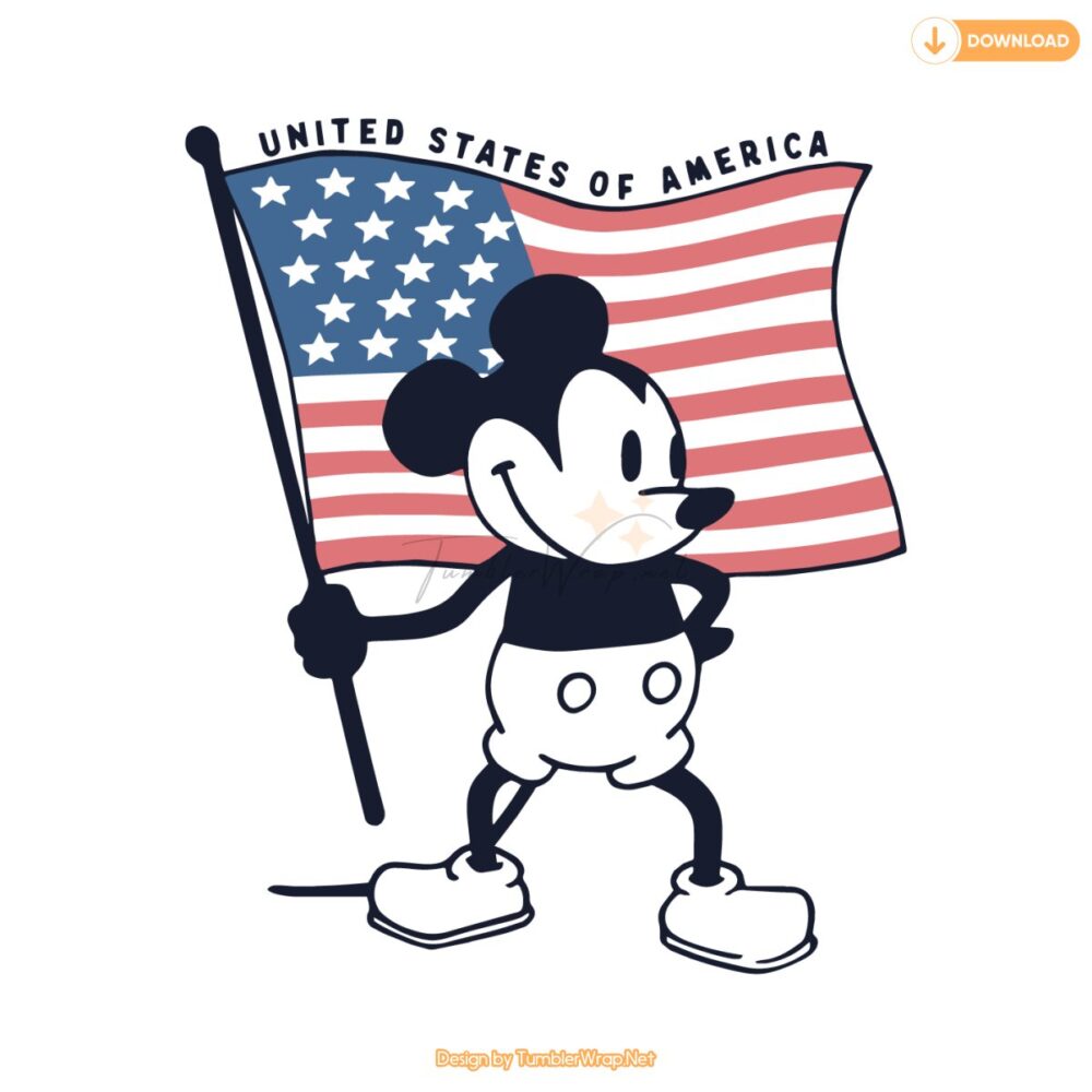 mickey-mouse-united-states-of-america-flag-svg