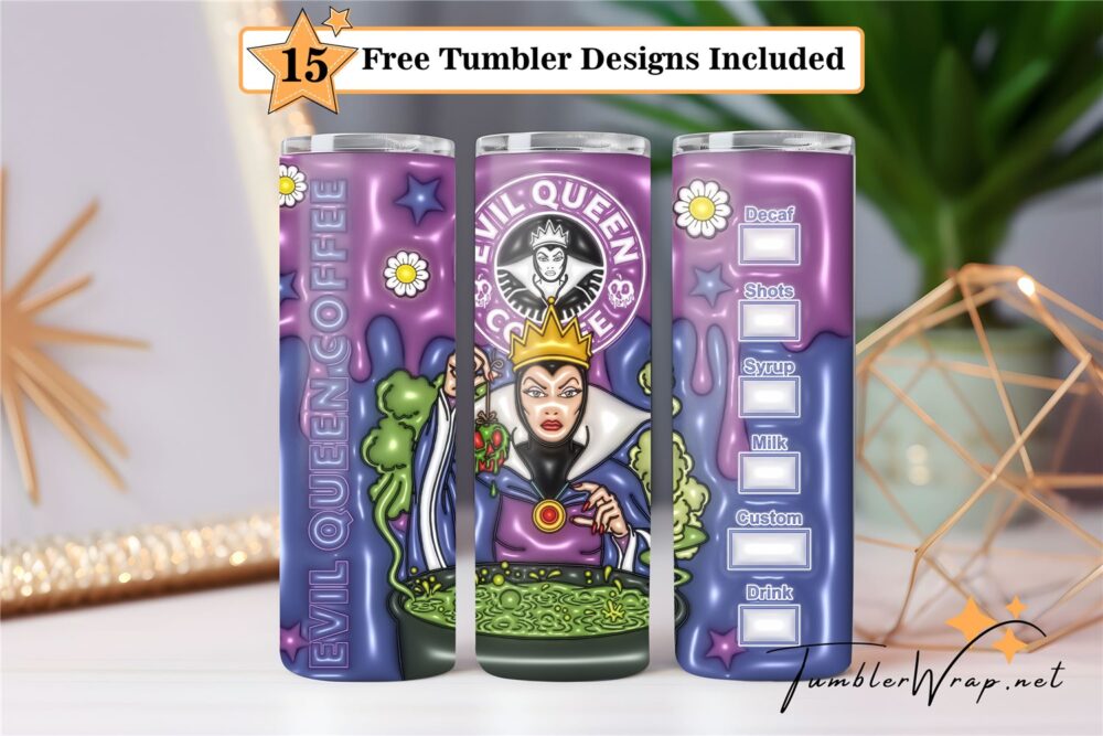 3d-inflated-evil-queen-starbuck-tumbler-png-cartoon-20-oz-skinny