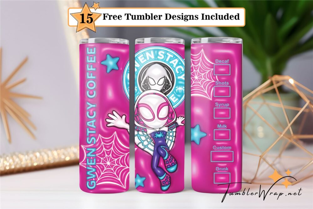 3d-inflated-gwen-stacy-starbuck-tumbler-png-cartoon-20-oz-skinny