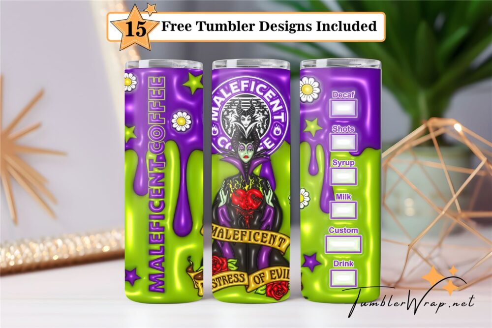 3d-inflated-maleficent-starbuck-tumbler-png-cartoon-20-oz-skinny
