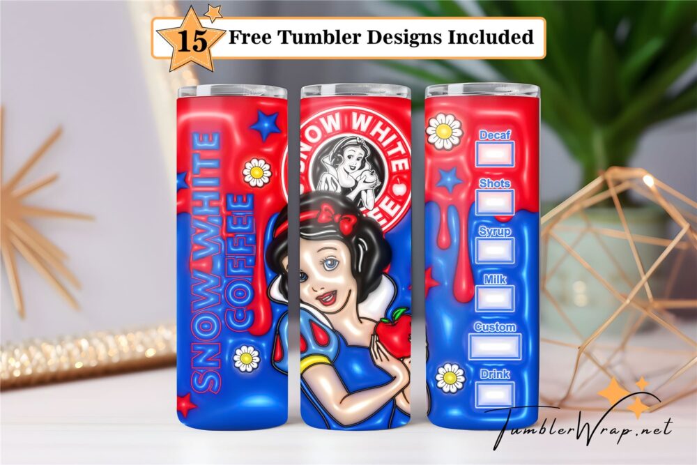 3d-inflated-snow-white-starbuck-tumbler-png-cartoon-20-oz-skinny