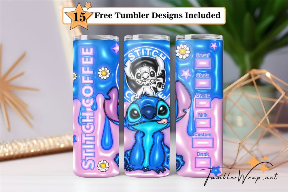 3d-inflated-stitch-starbuck-tumbler-png-cartoon-20-oz-skinny