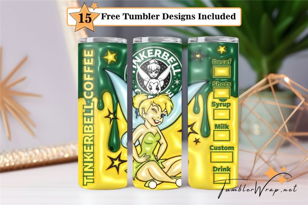 3d-inflated-tinker-bell-starbuck-tumbler-png-cartoon-20-oz-skinny